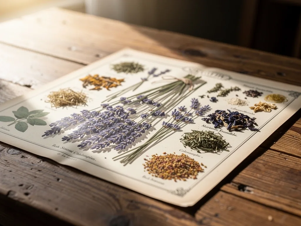 Edukacyjna tablica botaniczna
